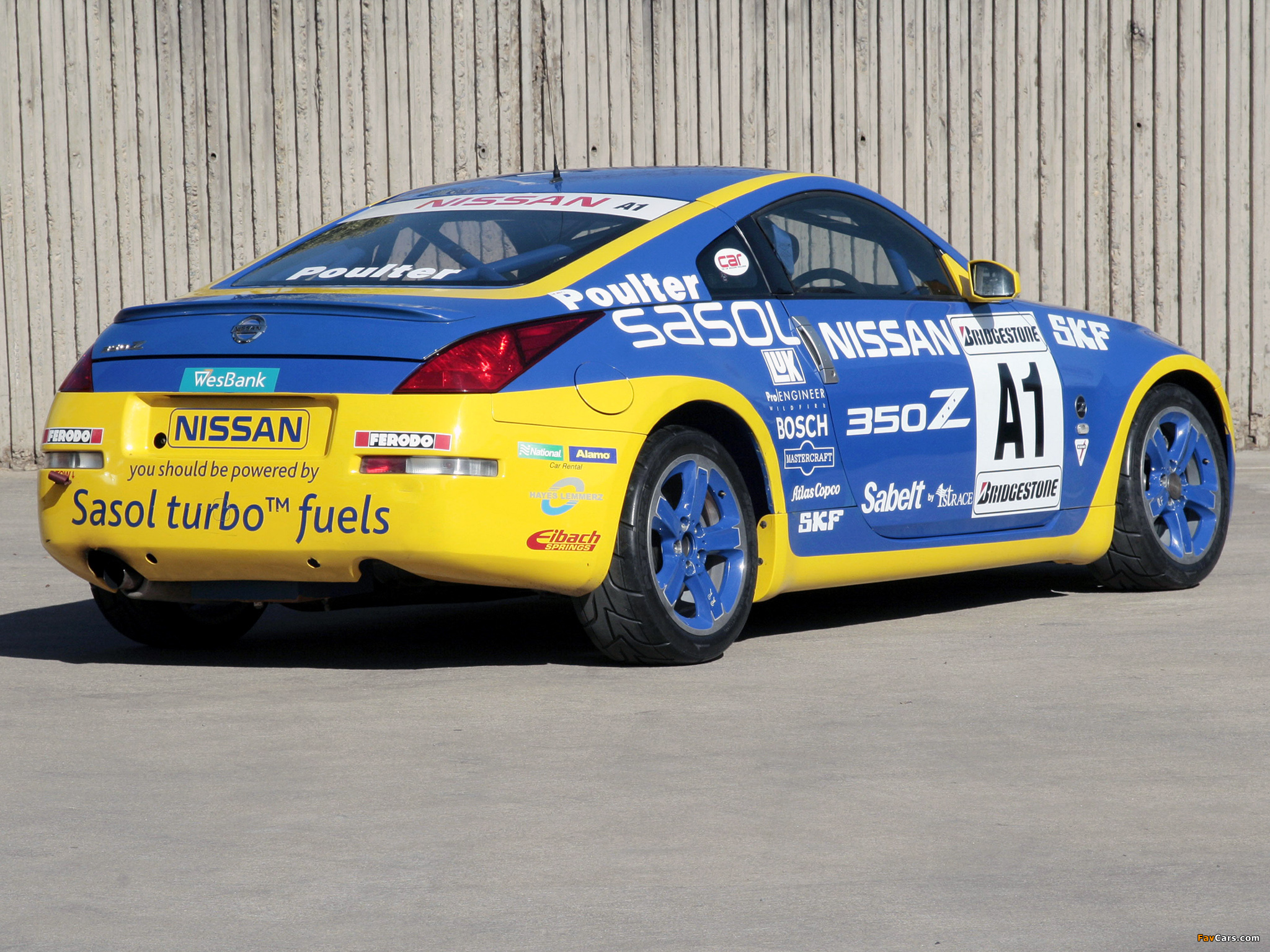 Nissan 350Z Race Car (Z33) 2007 images (2048 x 1536)