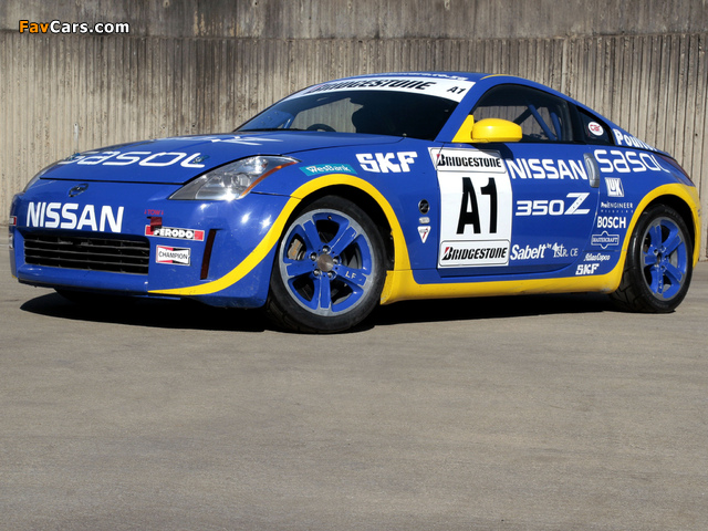 Nissan 350Z Race Car (Z33) 2007 photos (640 x 480)