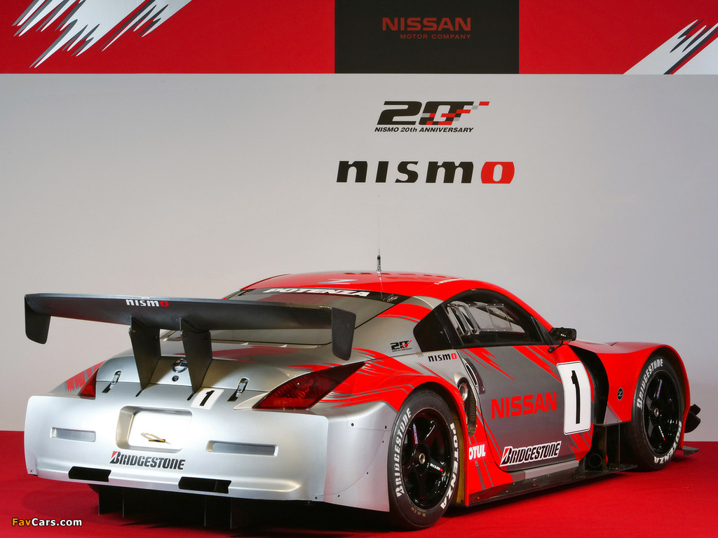 Nissan 350Z Nismo Super GT (Z33) 2007–08 photos (1024 x 768)