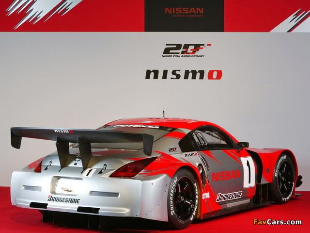 Nissan 350Z Nismo Super GT (Z33) 2007–08 photos (640 x 480)