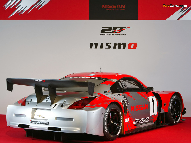 Nissan 350Z Nismo Super GT (Z33) 2007–08 photos (800 x 600)