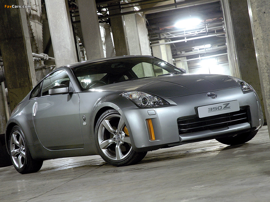 Nissan 350Z ZA-spec (Z33) 2007–08 wallpapers (1024 x 768)