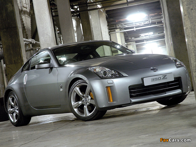 Nissan 350Z ZA-spec (Z33) 2007–08 wallpapers (640 x 480)