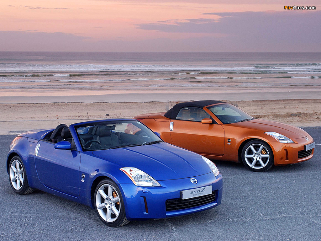 Photos of Nissan 350Z Roadster ZA-spec (Z33) 2005–06 (1024 x 768)