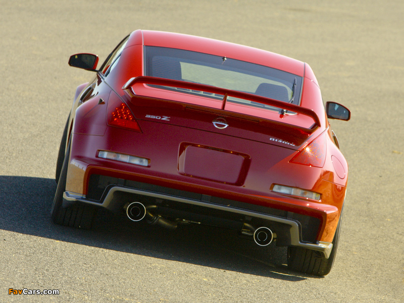 Photos of Nissan 350Z Nismo (Z33) 2007–08 (800 x 600)