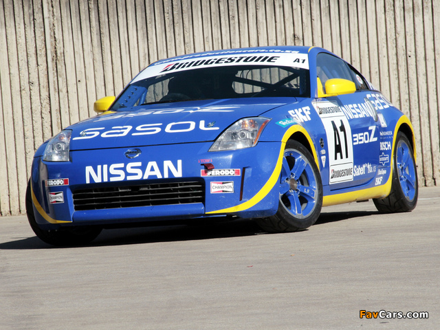 Photos of Nissan 350Z Race Car (Z33) 2007 (640 x 480)