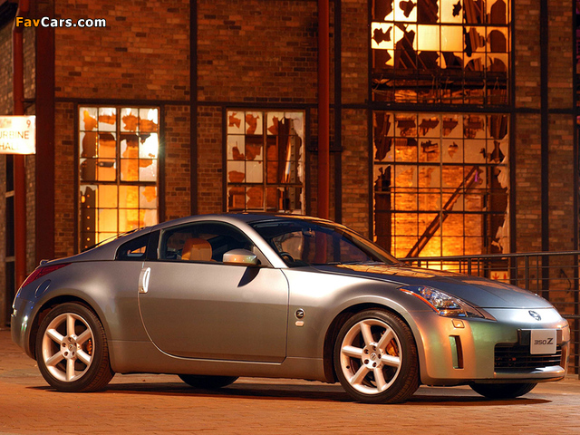 Pictures of Nissan 350Z ZA-spec (Z33) 2004–06 (640 x 480)