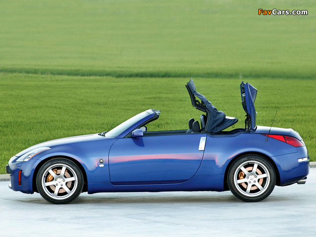 Pictures of Nissan 350Z Roadster (Z33) 2005–06 (640 x 480)
