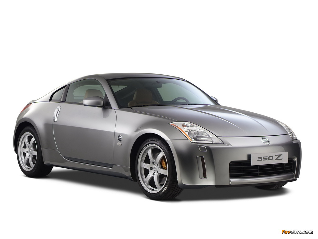 Nissan 350Z (Z33) 2002–06 wallpapers (1024 x 768)