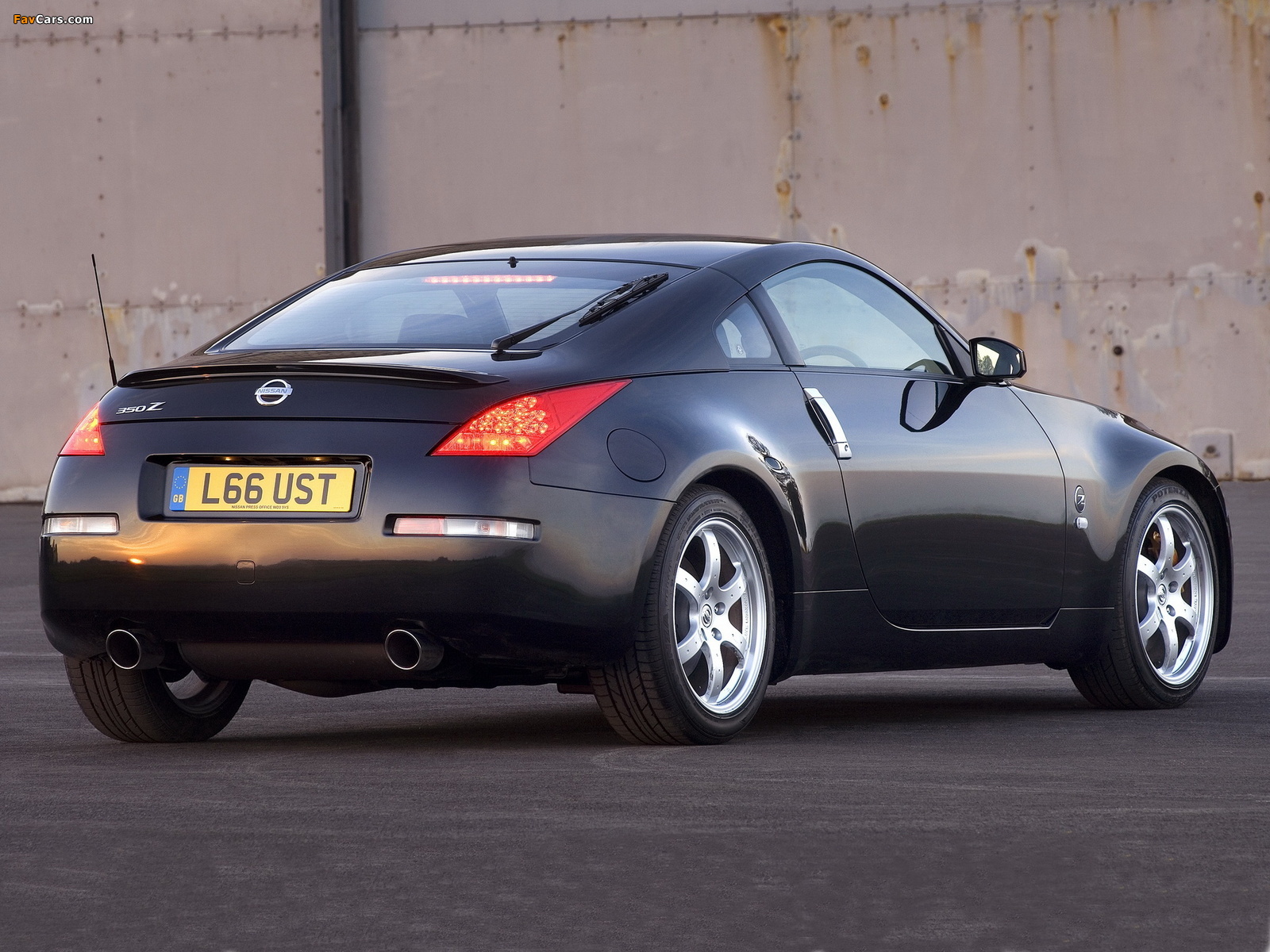 Nissan 350Z UK-spec (Z33) 2006–07 wallpapers (1600 x 1200)