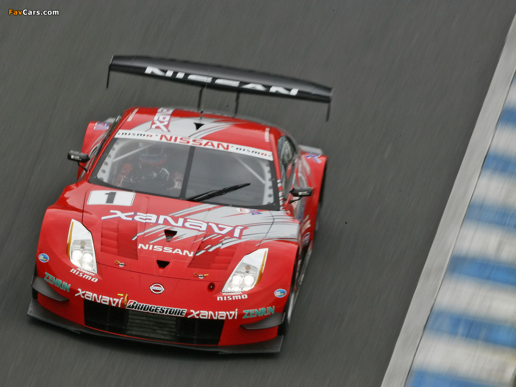 Nissan 350Z Nismo Super GT (Z33) 2007–08 wallpapers (1024 x 768)