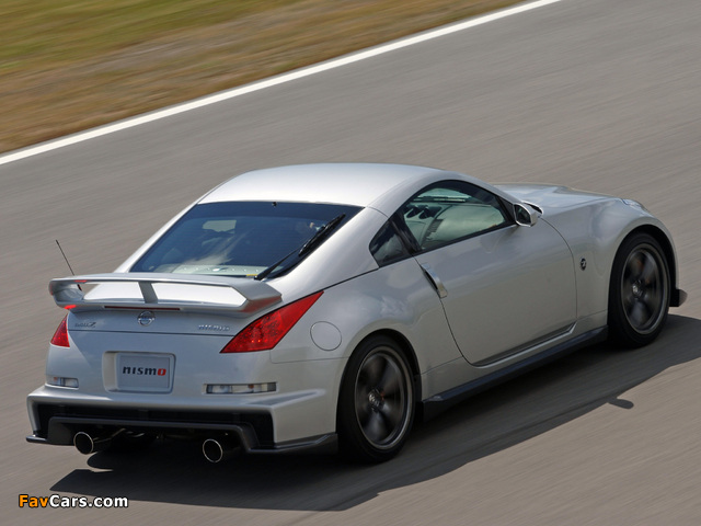 Nissan 350Z Nismo (Z33) 2007–08 wallpapers (640 x 480)