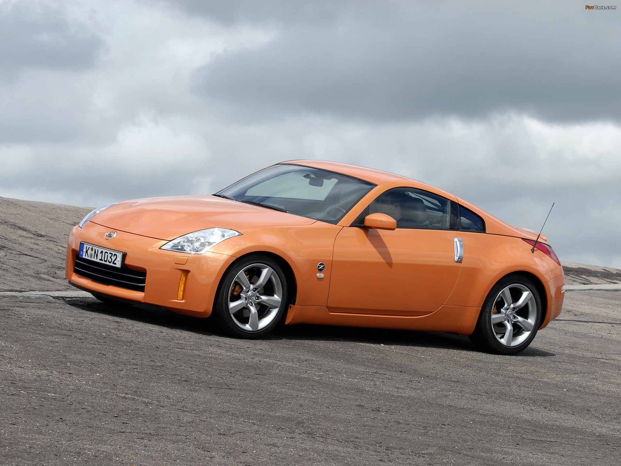 Nissan 350Z (Z33) 2007–08 wallpapers (2048 x 1536)