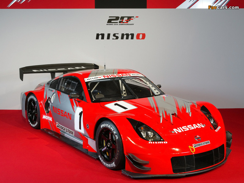 Nissan 350Z Nismo Super GT (Z33) 2007–08 wallpapers (800 x 600)