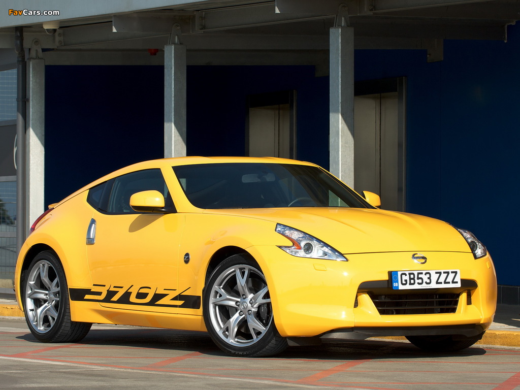 Nissan 370Z Yellow 2009 images (1024 x 768)
