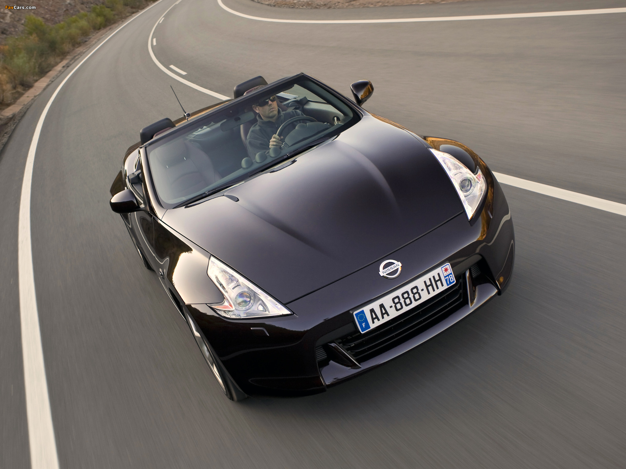 Nissan 370Z Roadster 2009 images (2048 x 1536)