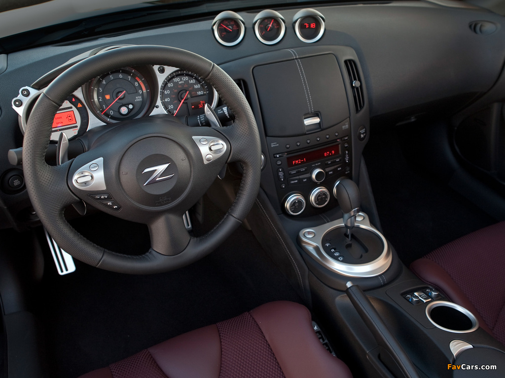 Nissan 370Z Roadster US-spec 2009 images (1024 x 768)