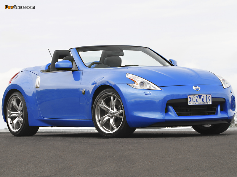 Nissan 370Z Roadster AU-spec 2009 photos (800 x 600)