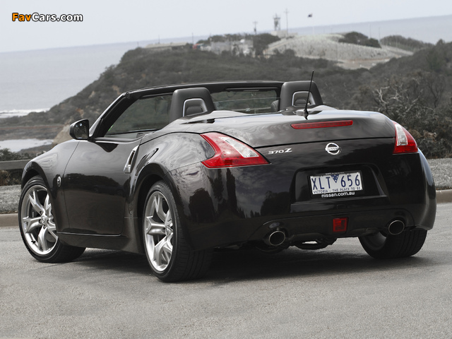 Nissan 370Z Roadster AU-spec 2009 photos (640 x 480)