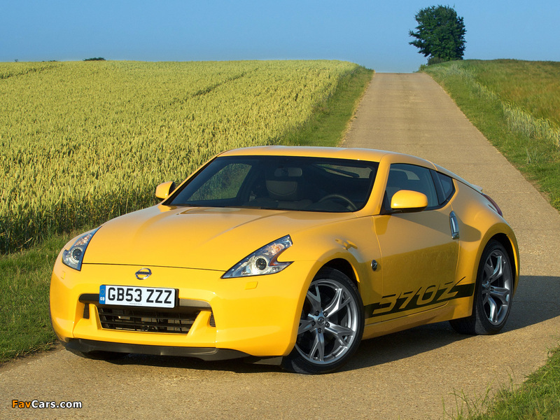 Nissan 370Z Yellow 2009 pictures (800 x 600)