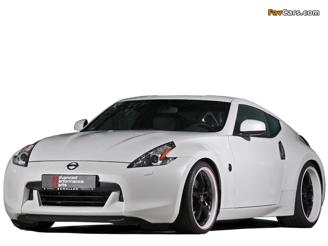 APP Europe Nissan 370Z 2009–12 wallpapers (640 x 480)