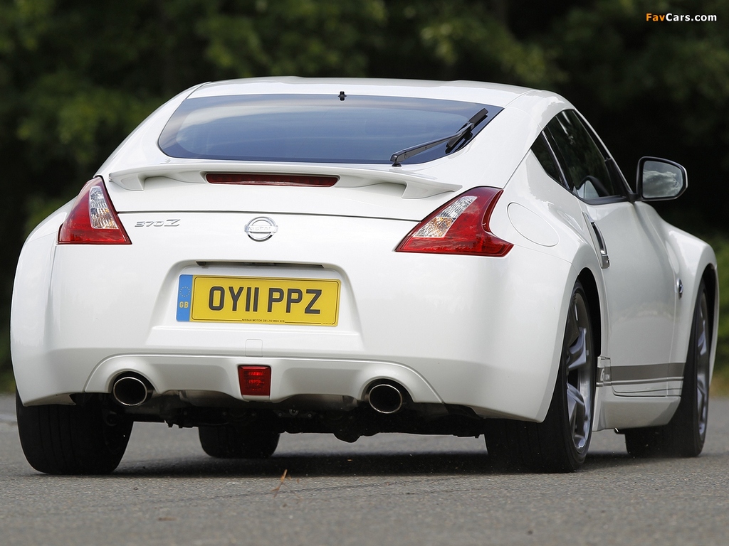 Nissan 370Z GT Edition UK-spec 2011–12 pictures (1024 x 768)