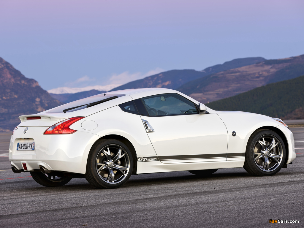 Nissan 370Z GT Edition 2011–12 wallpapers (1024 x 768)
