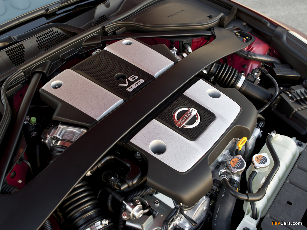 Nissan 370Z US-spec 2012 pictures (1024 x 768)