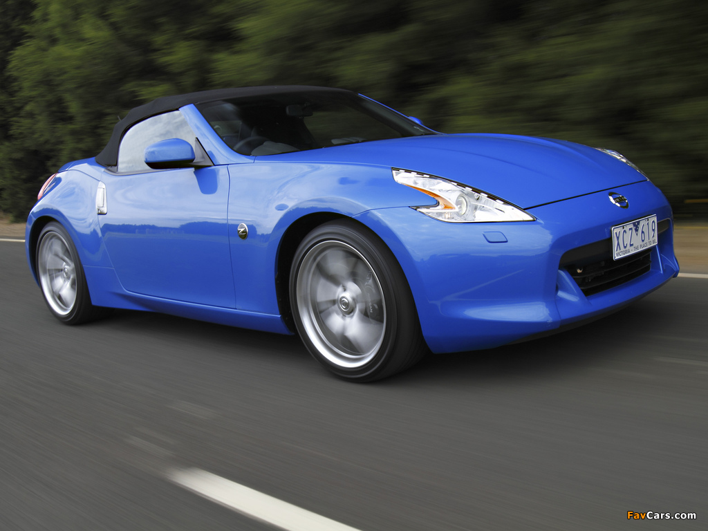 Pictures of Nissan 370Z Roadster AU-spec 2009 (1024 x 768)