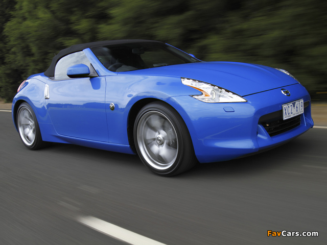 Pictures of Nissan 370Z Roadster AU-spec 2009 (640 x 480)