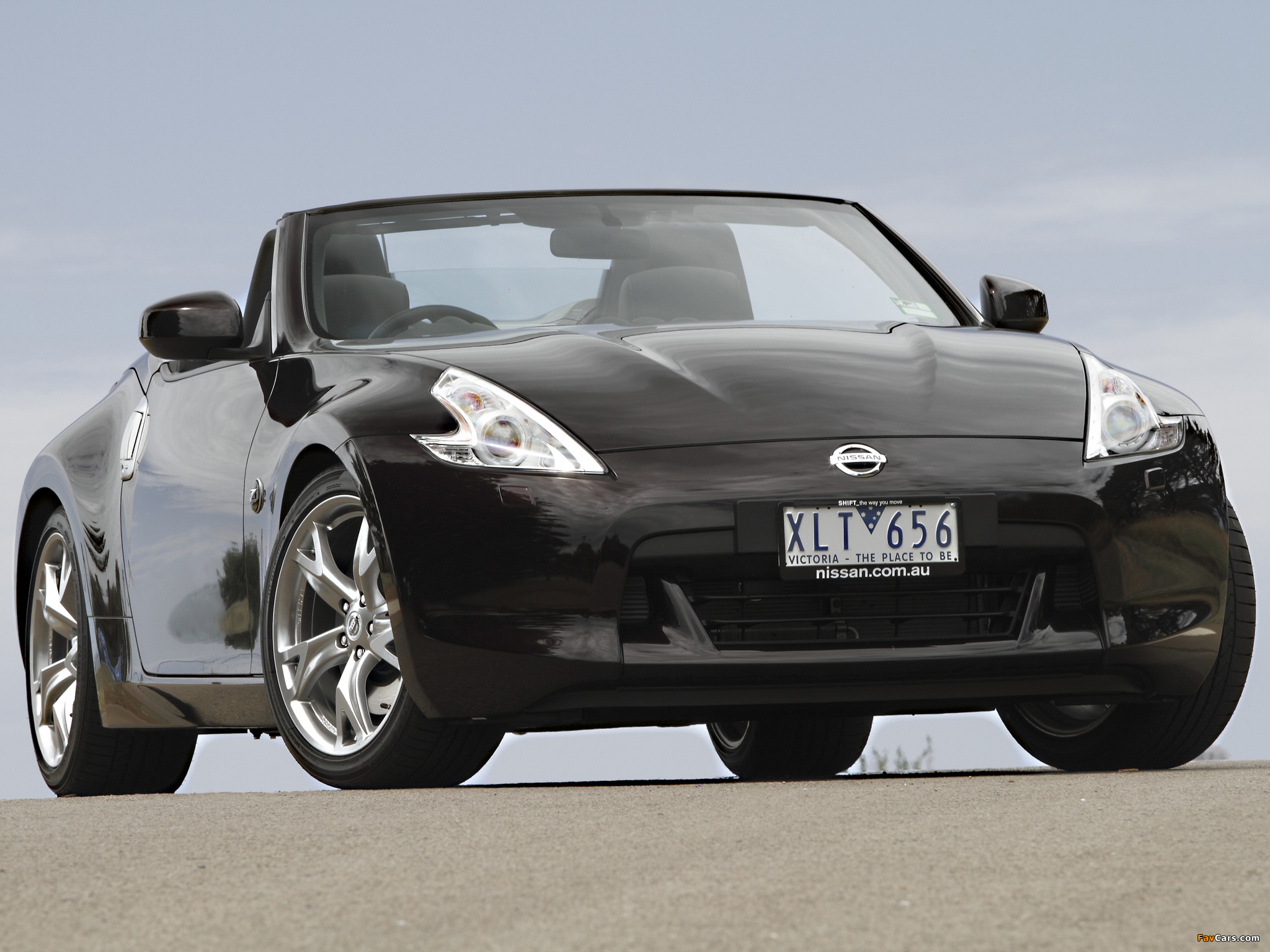 Nissan 370Z Roadster AU-spec 2009 wallpapers (2048 x 1536)