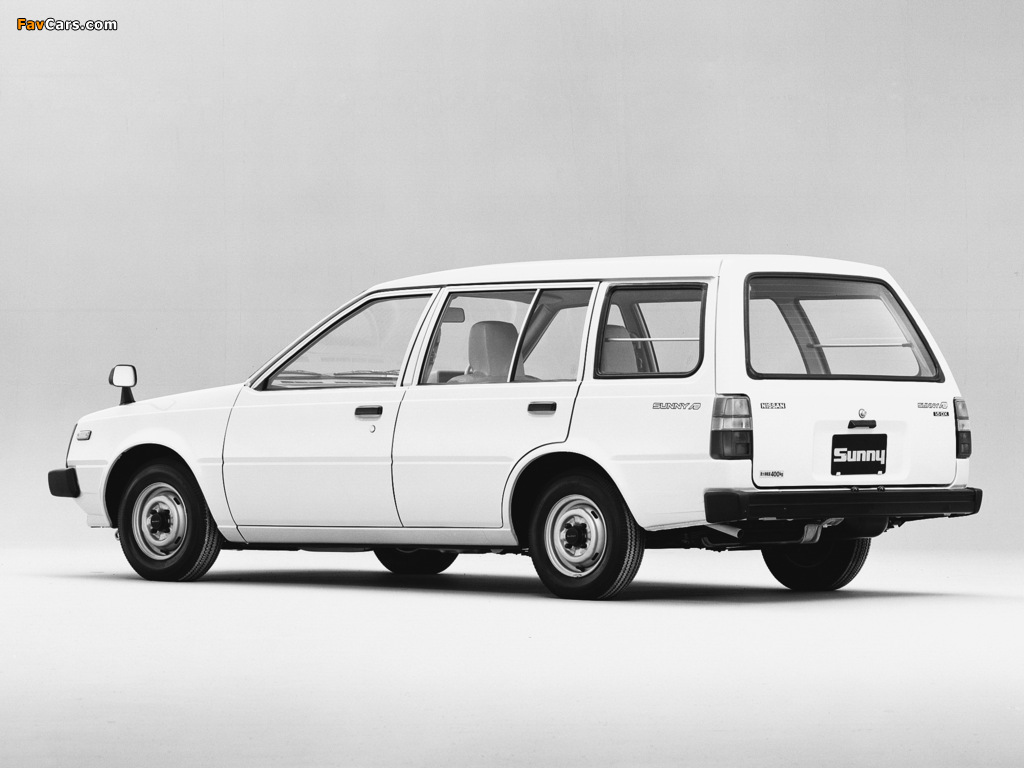 Nissan Sunny AD Van (VB11) 1982–85 images (1024 x 768)