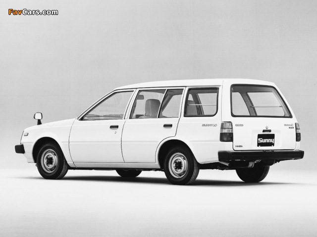 Nissan Sunny AD Van (VB11) 1982–85 images (640 x 480)