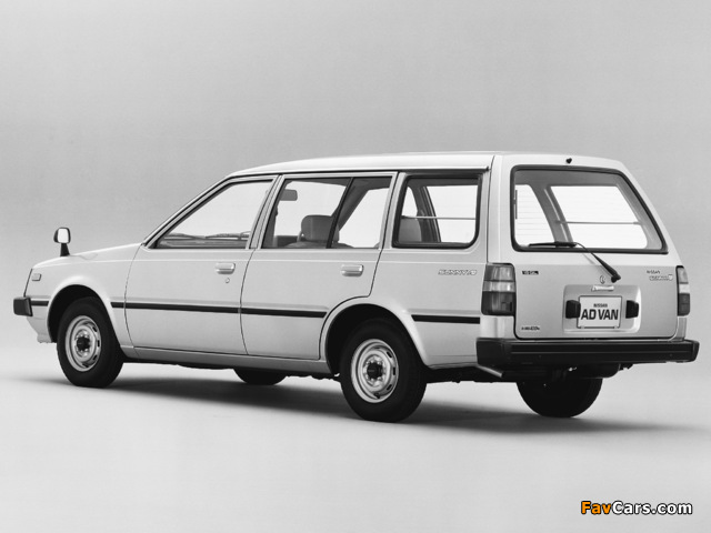 Nissan Sunny AD Van (VB11) 1985–90 images (640 x 480)
