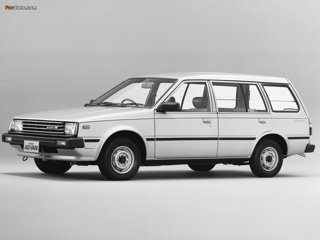 Pictures of Nissan Sunny AD Van (VB11) 1985–90 (1024 x 768)