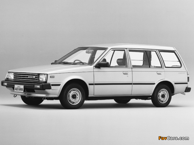 Pictures of Nissan Sunny AD Van (VB11) 1985–90 (640 x 480)