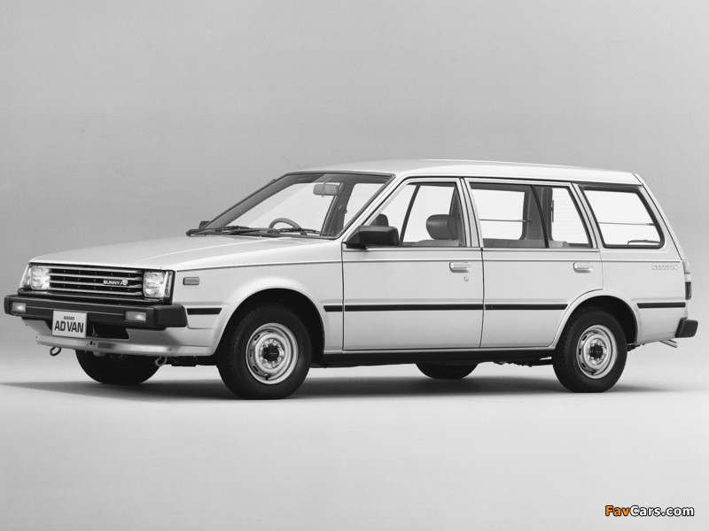 Pictures of Nissan Sunny AD Van (VB11) 1985–90 (800 x 600)