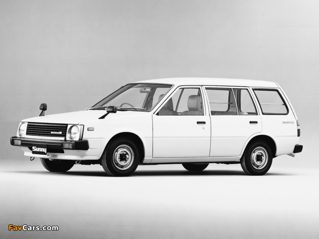 Nissan Sunny AD Van (VB11) 1982–85 wallpapers (640 x 480)