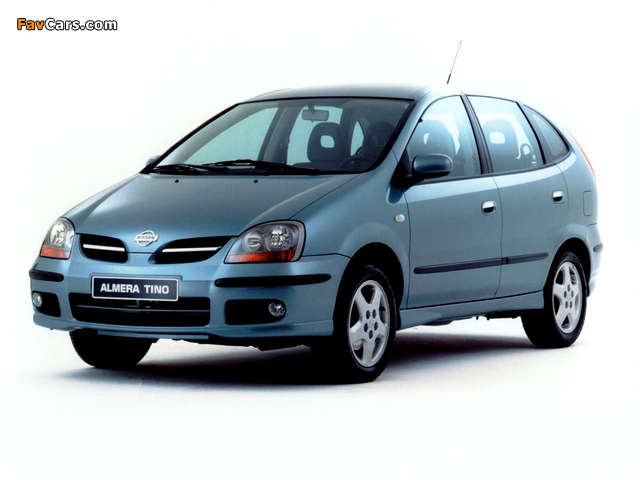 Nissan Almera Tino (V10) 2000–06 images (640 x 480)