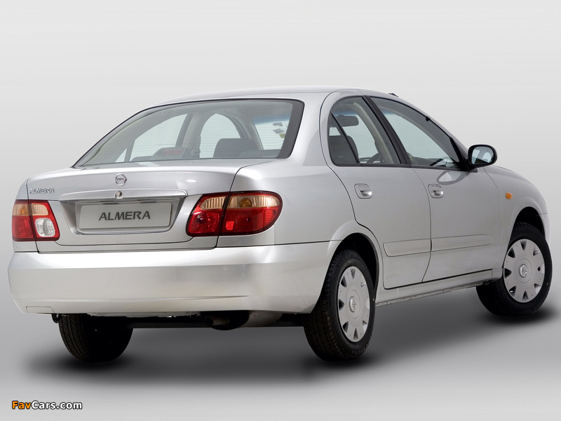 Images of Nissan Almera Sedan ZA-spec (N16) 2003–06 (800 x 600)