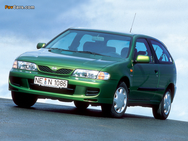 Nissan Almera GTI (N15) 1998–2000 photos (640 x 480)