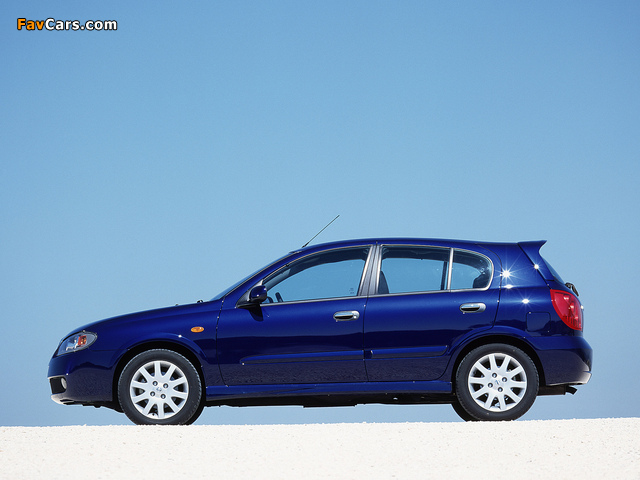 Nissan Almera 5-door (N16) 2003–06 images (640 x 480)