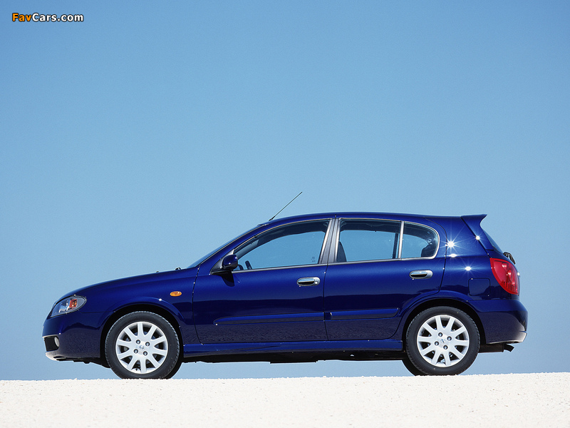 Nissan Almera 5-door (N16) 2003–06 images (800 x 600)