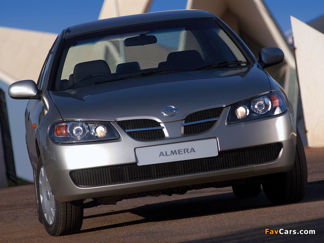Nissan Almera Sedan ZA-spec (N16) 2003–06 images (640 x 480)