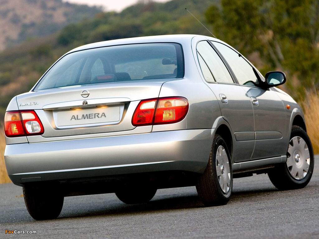 Nissan Almera Sedan ZA-spec (N16) 2003–06 photos (1024 x 768)