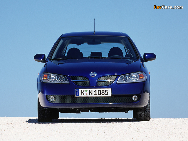 Nissan Almera 5-door (N16) 2003–06 wallpapers (640 x 480)