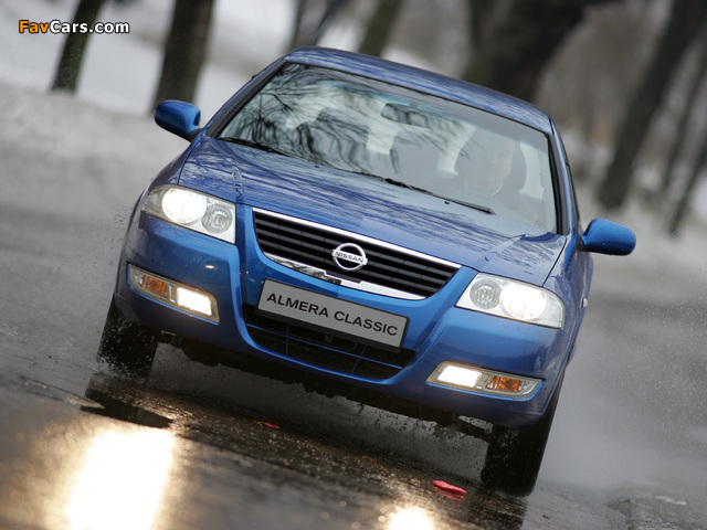 Nissan Almera Classic (B10/N17) 2006 pictures (640 x 480)