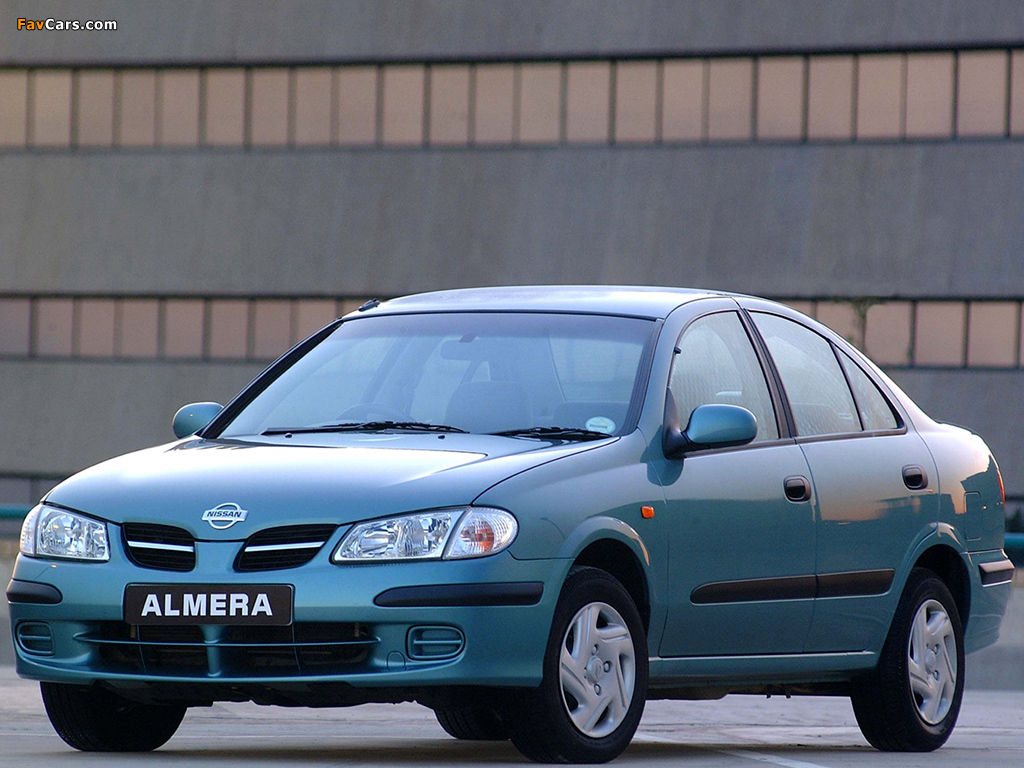Pictures of Nissan Almera Sedan ZA-spec (N16) 2000–03 (1024 x 768)