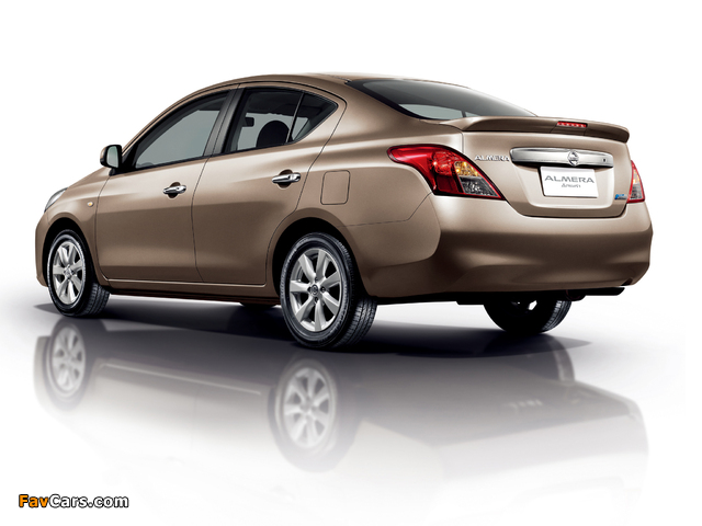 Pictures of Nissan Almera (B17) 2011 (640 x 480)