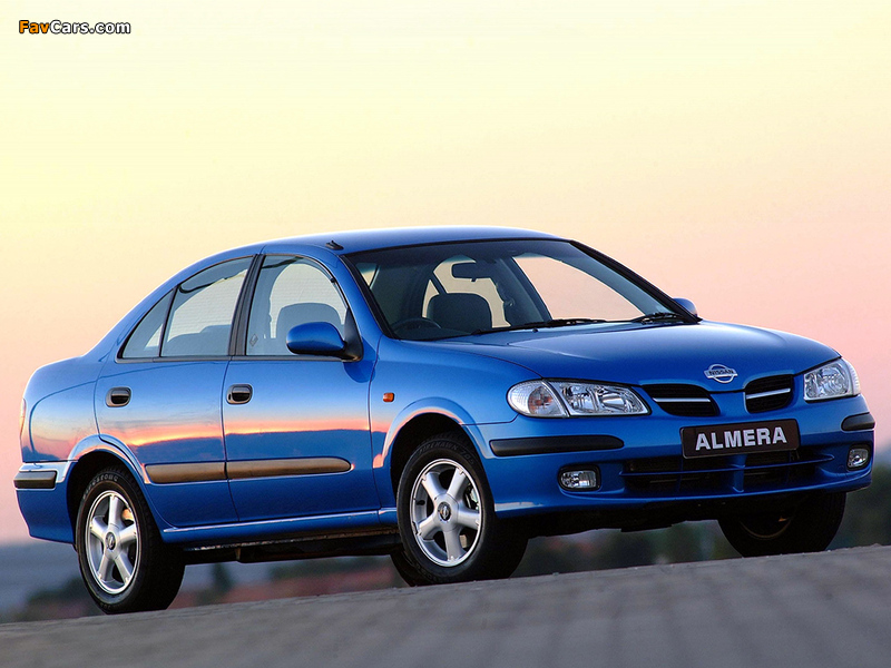 Nissan Almera Sedan ZA-spec (N16) 2000–03 wallpapers (800 x 600)